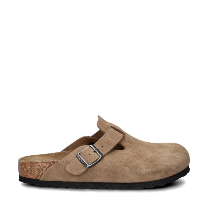 Birkenstock Boston instapschoenen – Cognac
