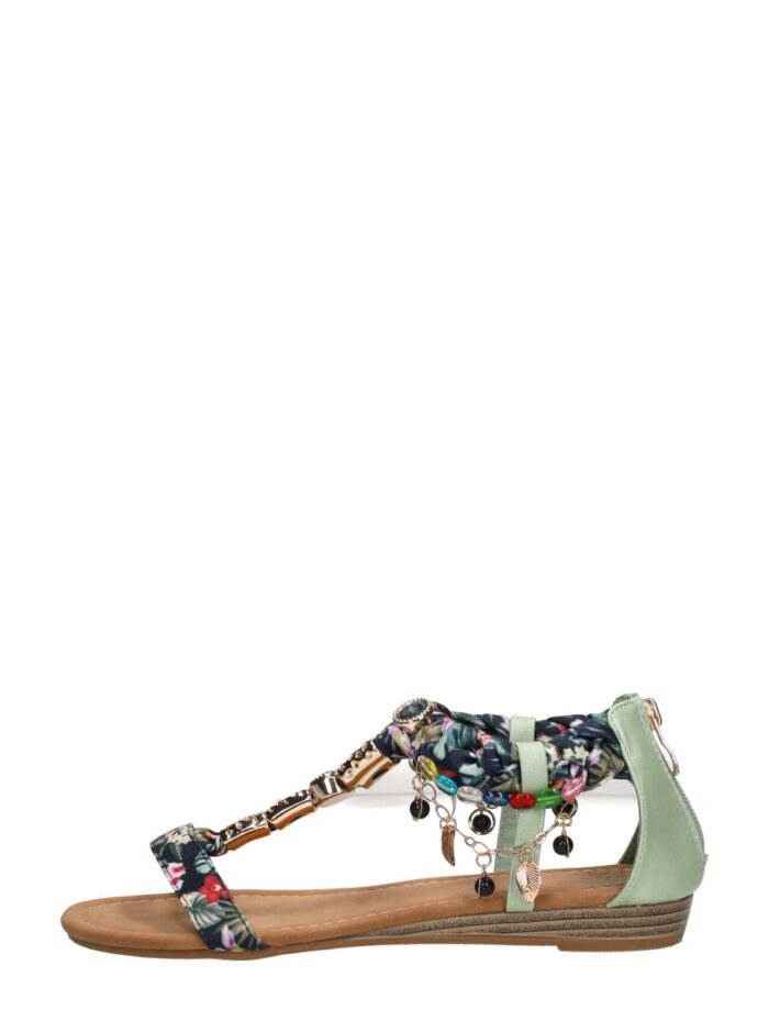 Sub55 Sandalen Plat – Groen