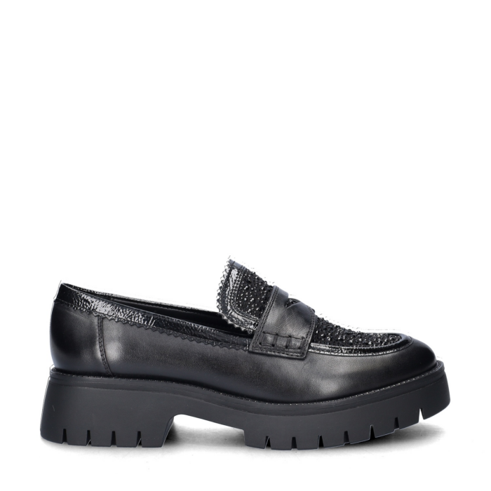 Regarde le Ciel Leticia mocassins & loafers – Zwart