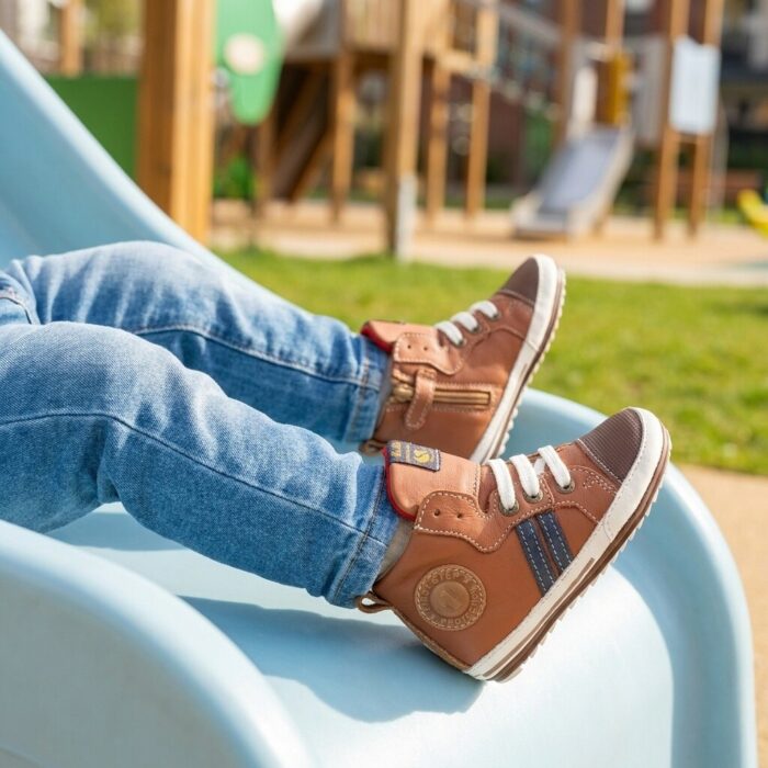 Shoesme Babyproof babyschoenen cognac Leer