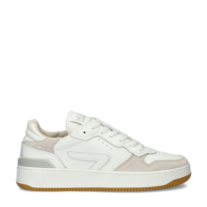 Hub Smash lage sneakers – Wit