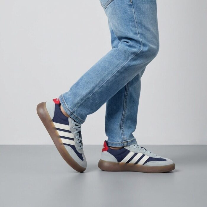 Adidas Barreda Decode Sneakers grijs Suede