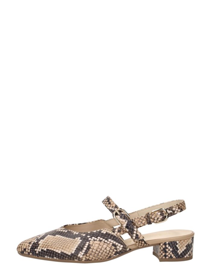 Gabor Instappers Python beige Leer