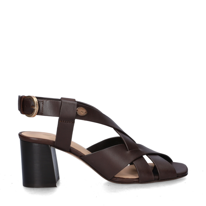 Fred de la Bretoniere Giada Cross sandalen – Bruin