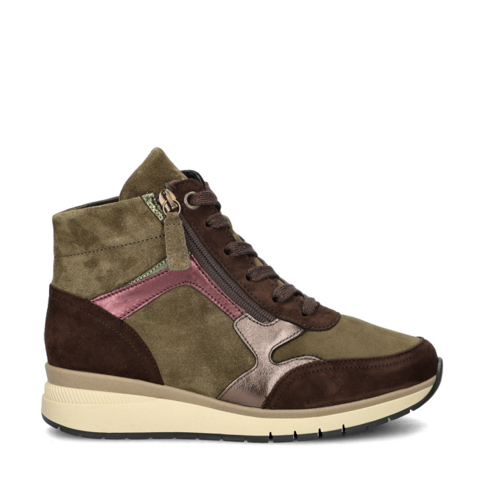 Gabor Comfort Optifit hoge sneakers – Groen