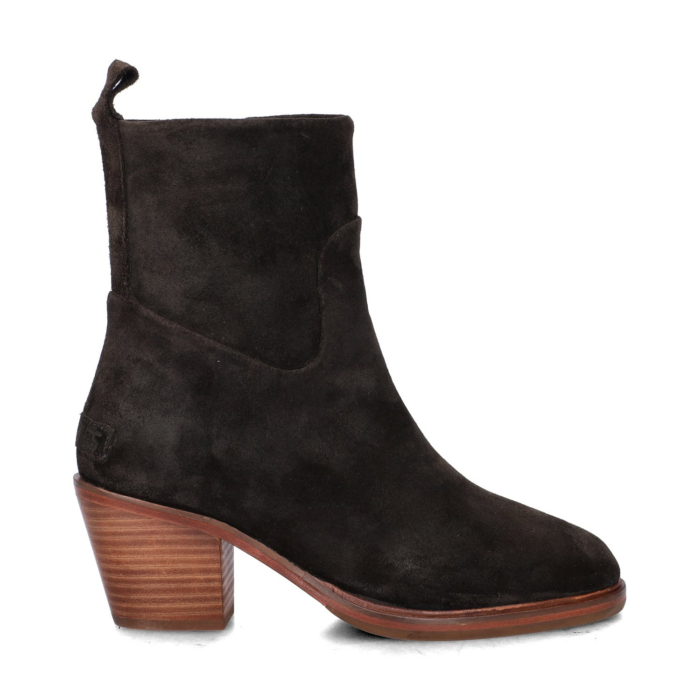 Shabbies Amsterdam Joan Ankie rits- & gesloten boots – Bruin