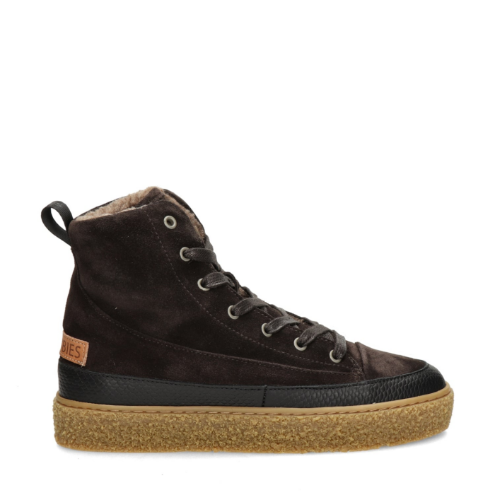 Shabbies Amsterdam Chewy Lily gevoerde boots – Bruin