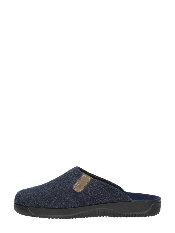 Rohde Pantoffels blauw Vilt