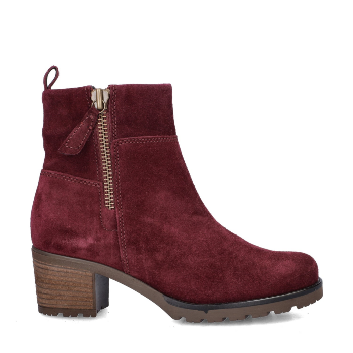 Gabor Comfort rits- & gesloten boots – Rood