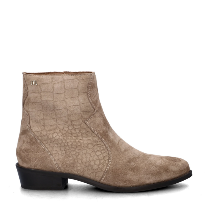 Maruti Gavi rits- & gesloten boots – Taupe