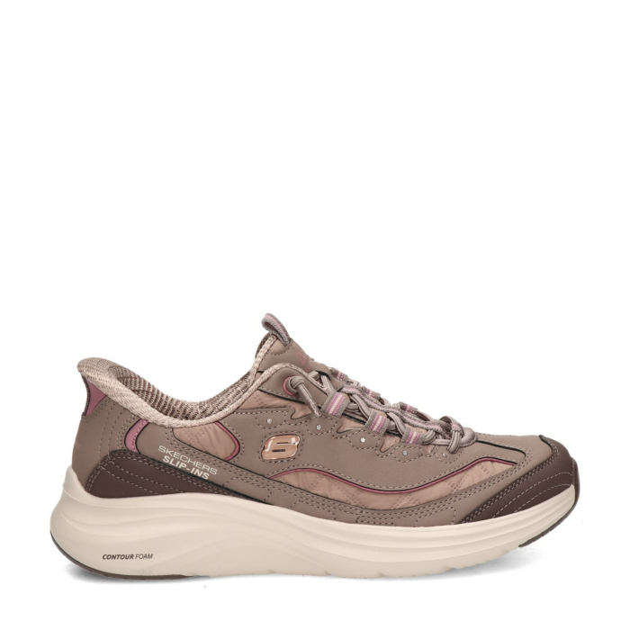 Skechers Hands Free Slip-Ins Contour instapschoenen – Bruin