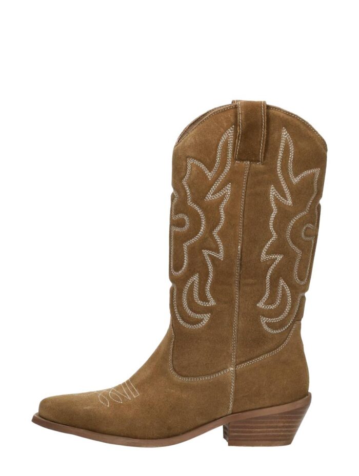 Sub55 Western Boots – Cognac
