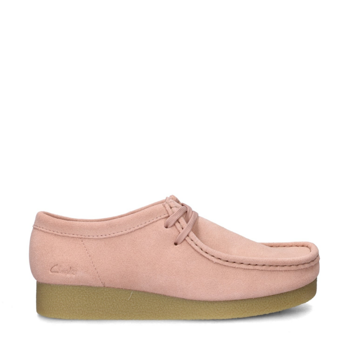 Clarks Wallabee veterschoenen – Roze