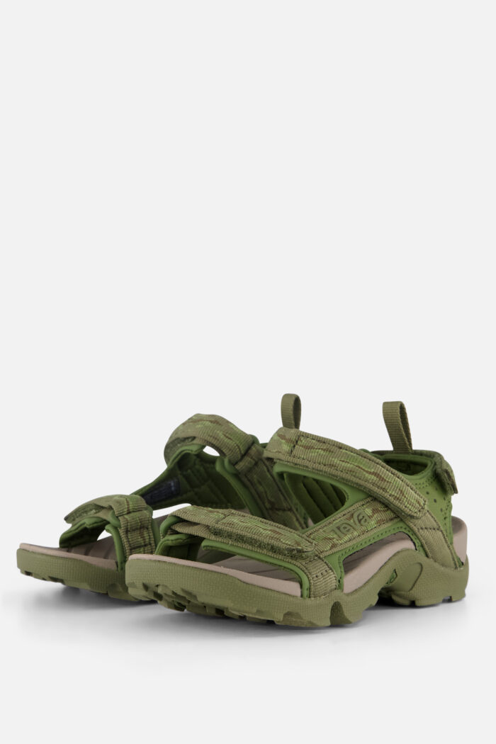 Teva Tanza Sandalen groen Textiel