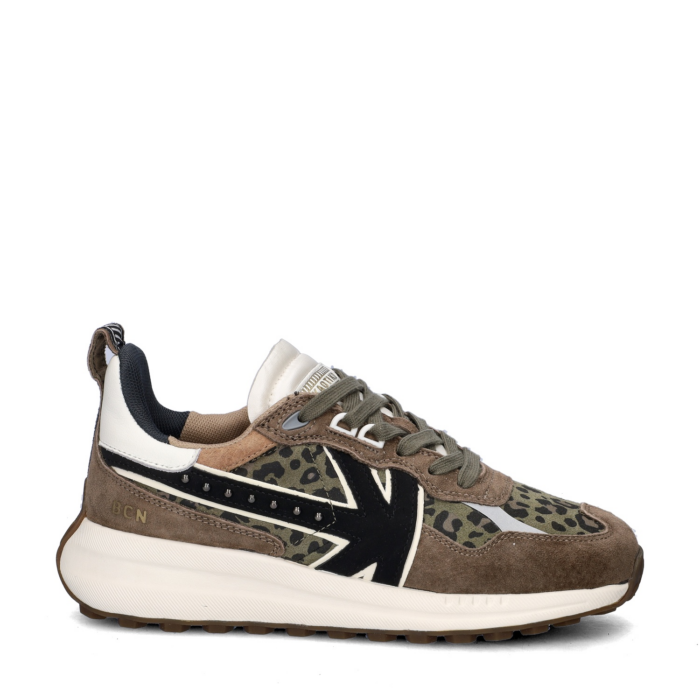Kaotiko Detroit Glam lage sneakers – Groen