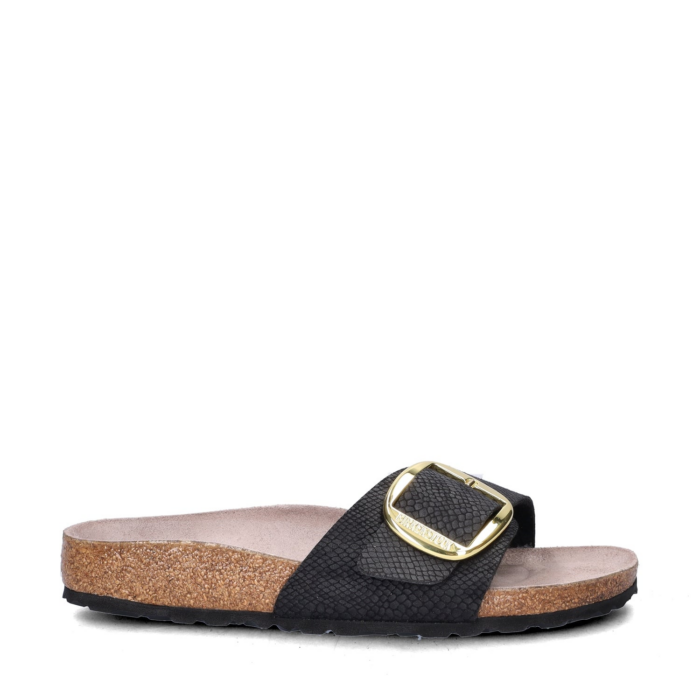 Birkenstock Madrid Big Buckle sandalen – Zwart