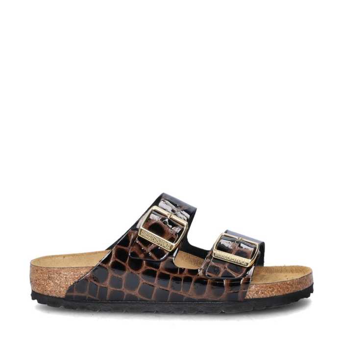 Birkenstock Arizona Embossed sandalen – Zwart