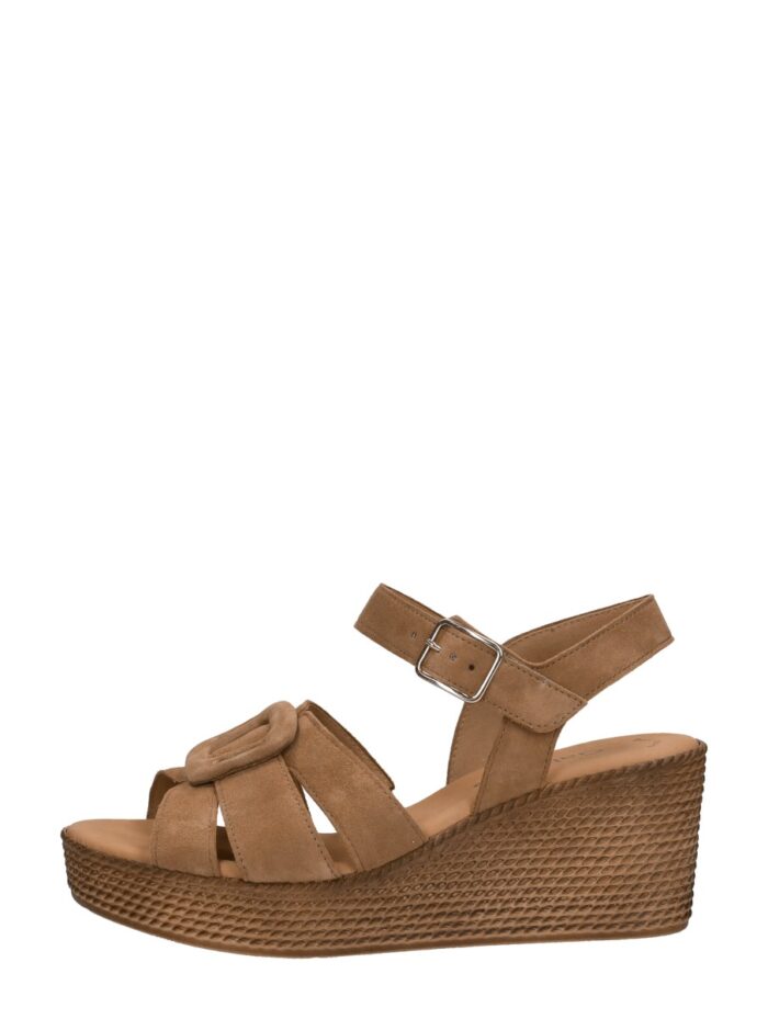 Gabor Sandalen Hak – Cognac