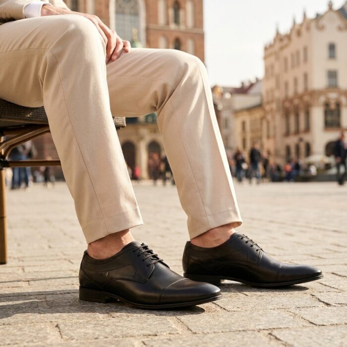 Bugatti Veterschoenen zwart Leer 310328