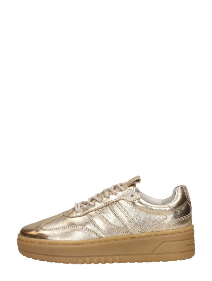 Sub55 Veterschoenen Laag – Goudkleur