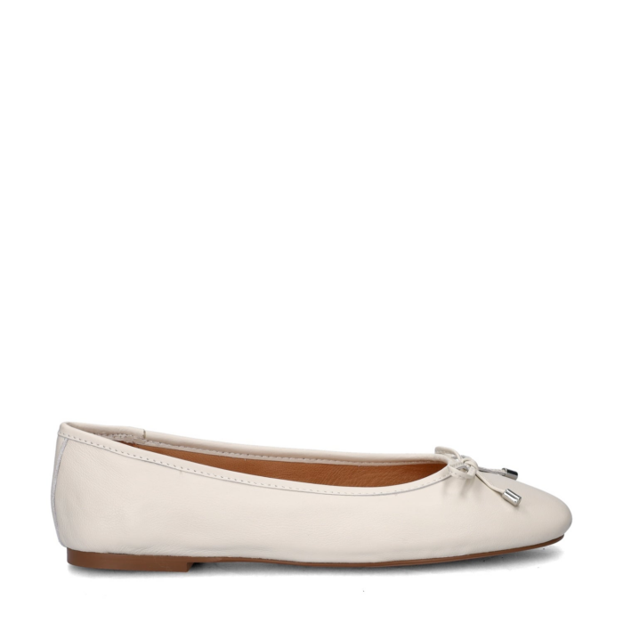 Nelson ballerinas & instappers – Ecru