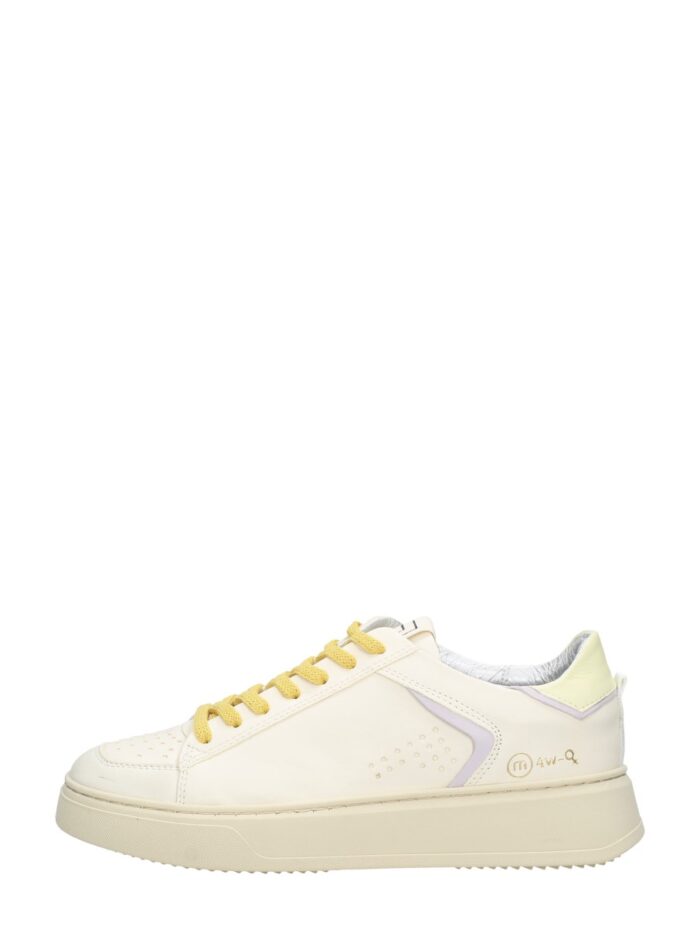 MJUS Veterschoenen Laag – Gebroken wit