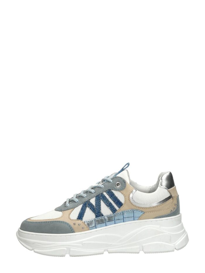 Sub55 Veterschoenen Laag – Licht blauw