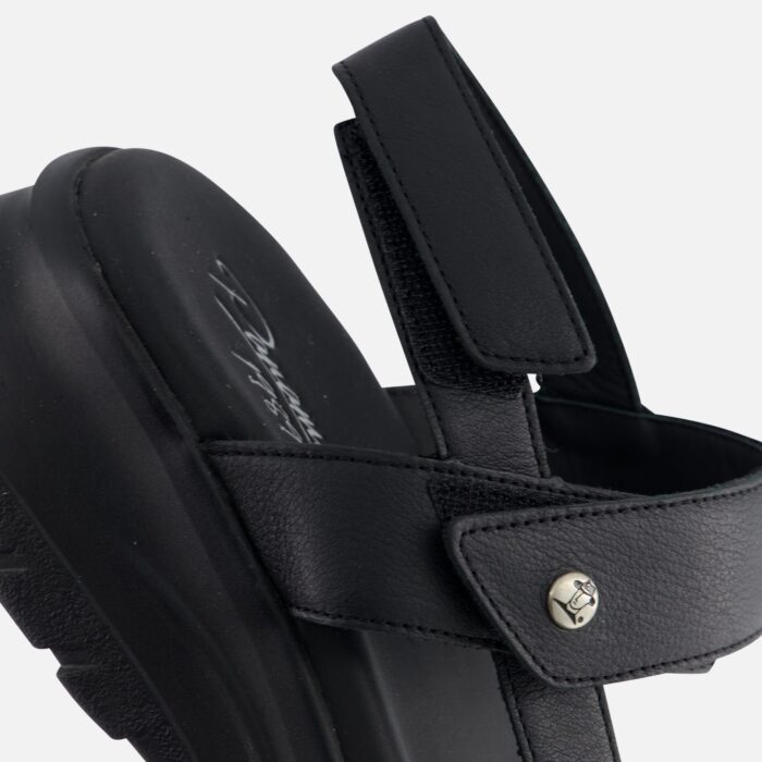 Panama Jack Panama Jack Noor B1 Sandalen zwart Leer