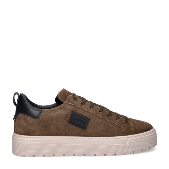 Antony Morato Metal Bold lage sneakers – Bruin