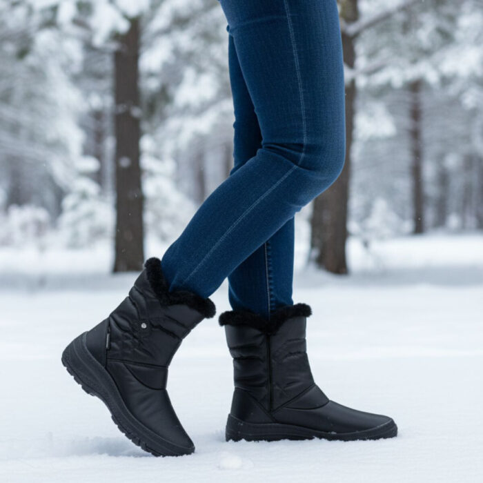 Antarctica Snowboots zwart Nylon 760201