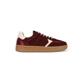 DWRS LABEL DWRS Mirabel bordeaux sneakers Suede Dames