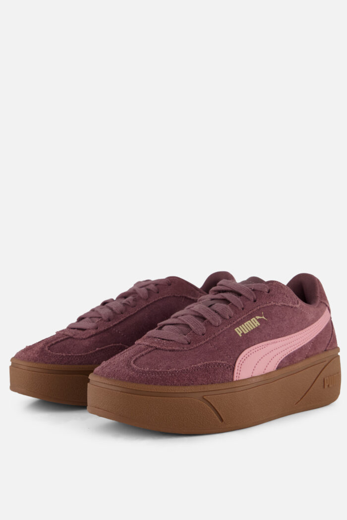 Puma Era II Platform Sneakers bordeaux Suède