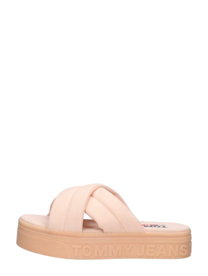 Tommy Hilfiger Tommy Jeans Flatform Sandal – Beige