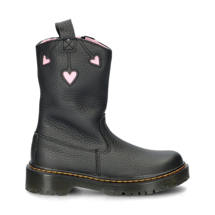 Dr. Martens Bex Heart rits- & gesloten boots – Zwart