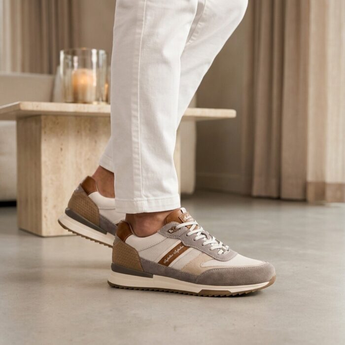 Australian Filmon Sneakers wit Leer