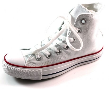 Converse Hoge Sneakers All Star High Wit ALL08 – Wit,Grijs