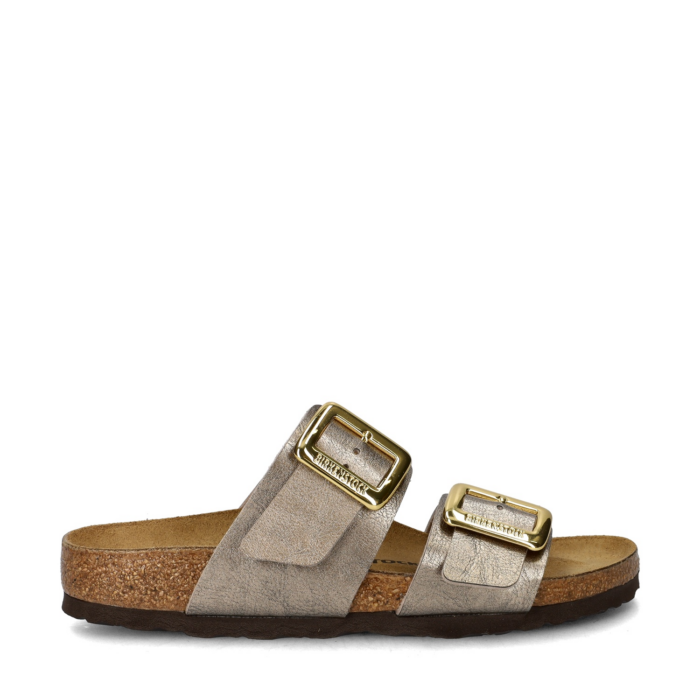 Birkenstock Sydney Cushion Buckle sandalen – Bruin