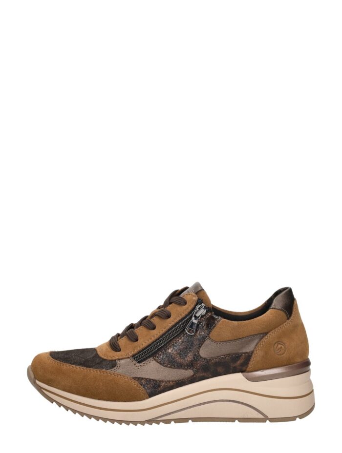 Remonte Veterschoenen Laag – Cognac