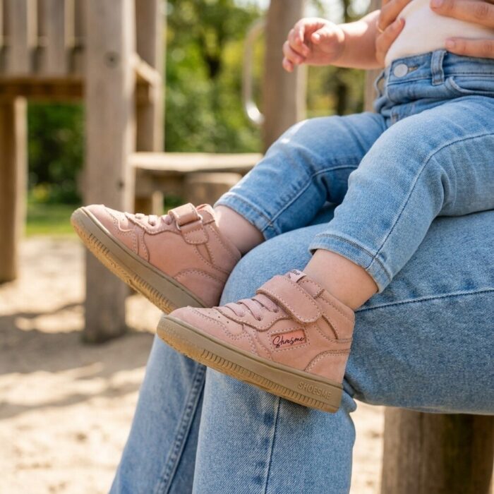 Shoesme Babyschoenen Sneakers roze Leer
