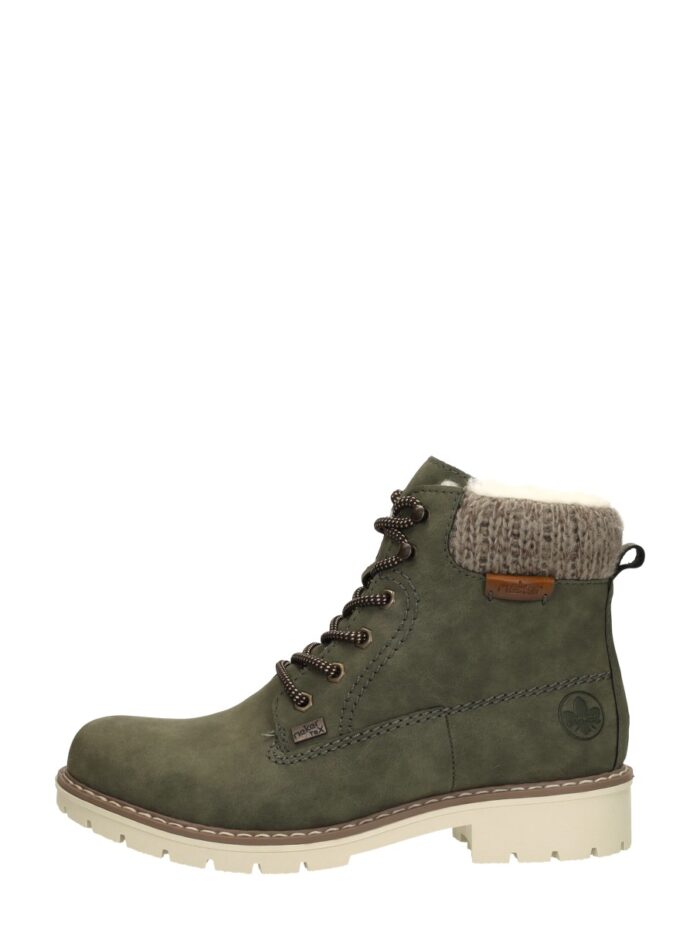 Rieker Veterschoenen Hoog – Groen