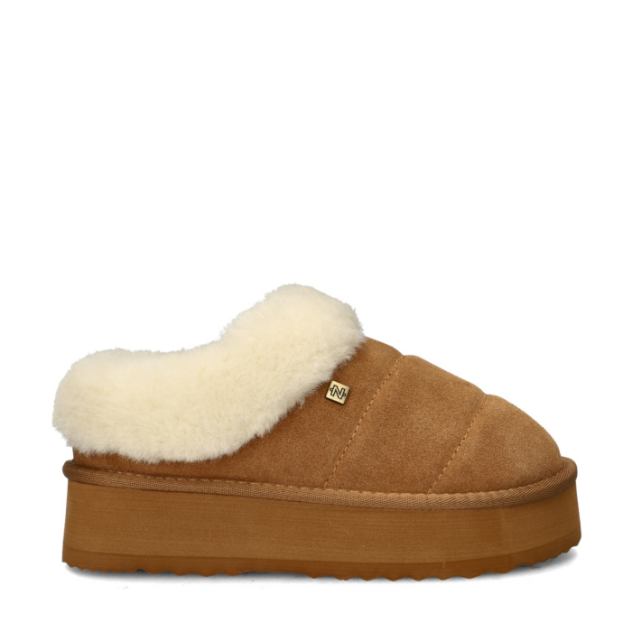 Nelson gevoerde boots – Cognac
