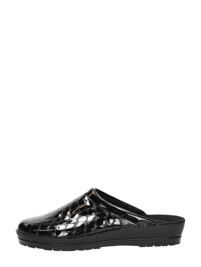 Rohde Dames Pantoffels – Zwart