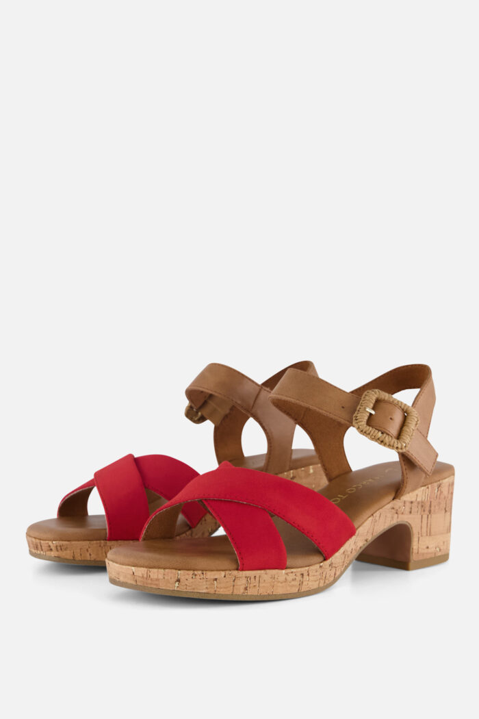 Marco Tozzi Marco Tozzi Sandalen rood Synthetisch