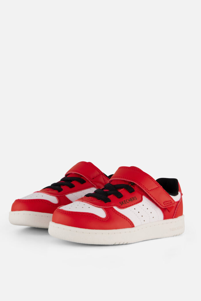 Skechers Quick Street Sneakers rood Synthetisch