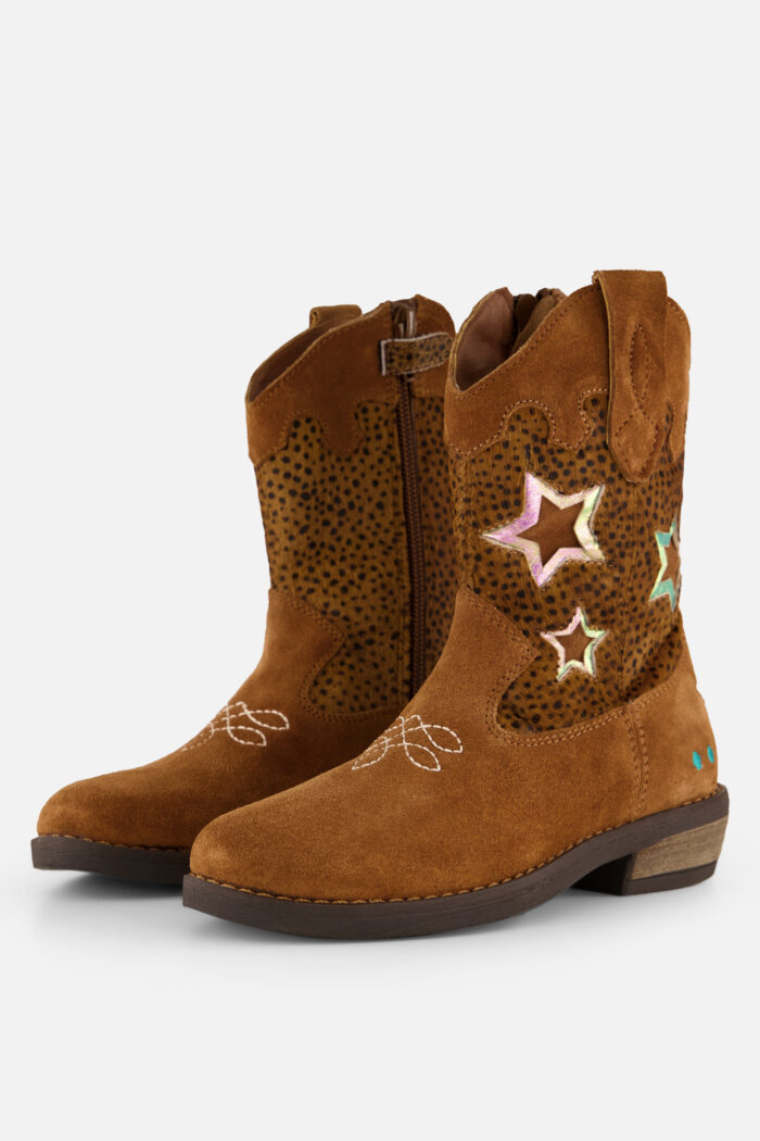 Bunnies JR BunniesJR Robine Rodeo Cowboylaarzen cognac Leer