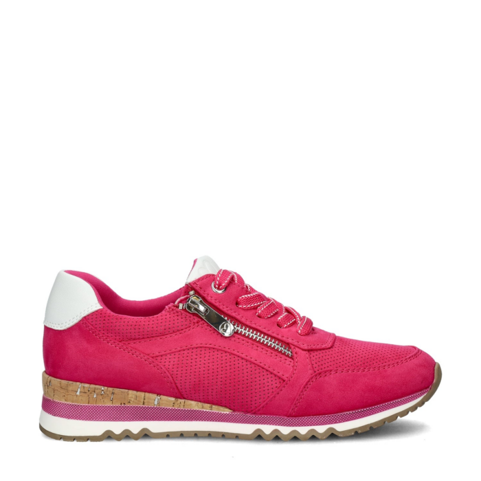 Marco Tozzi lage sneakers – Roze