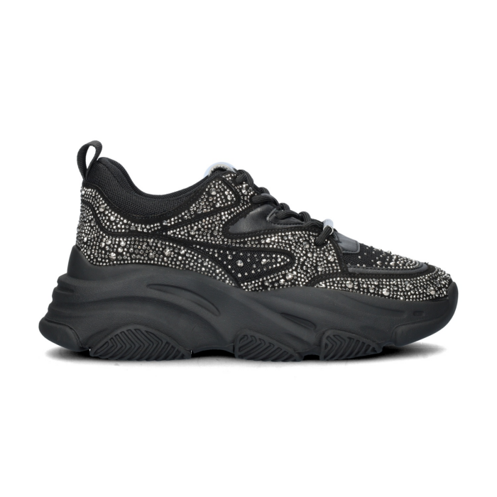 Steve Madden Privy lage sneakers – Zwart