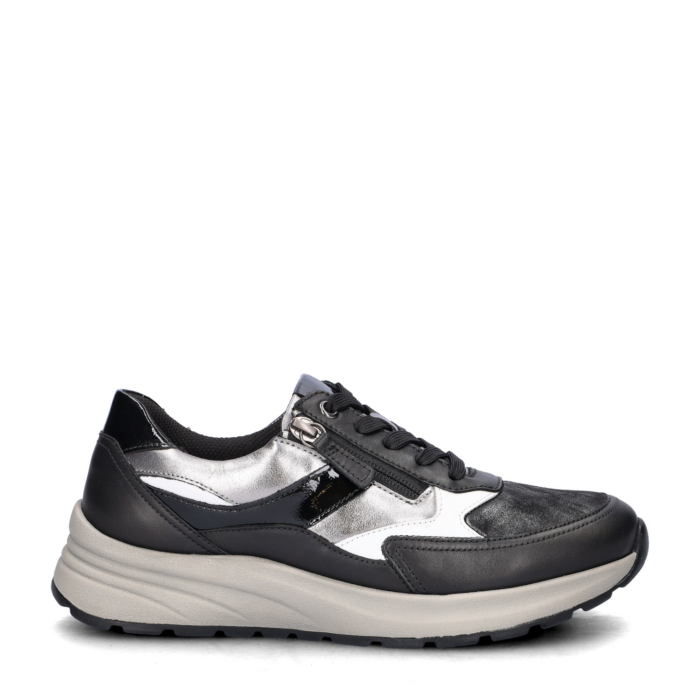 Gabor Comfort Optifit lage sneakers – Zwart