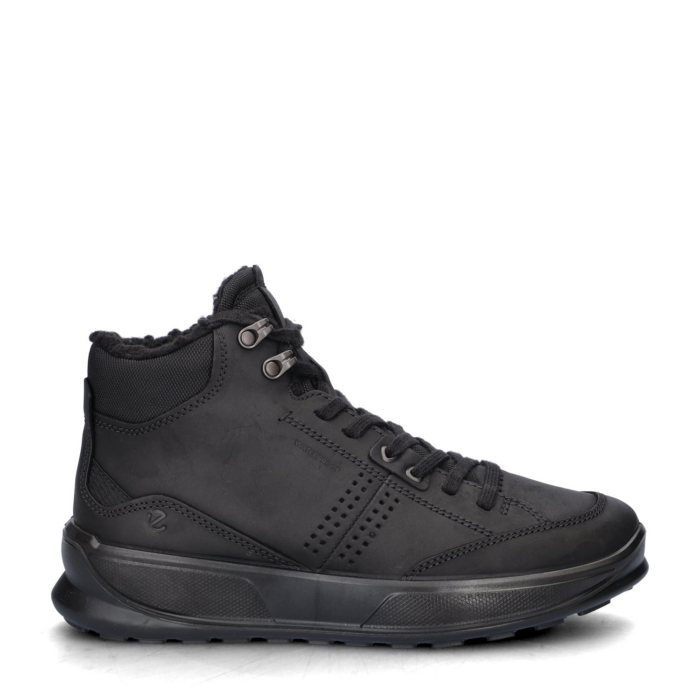 ECCO Byway hoge sneakers – Zwart