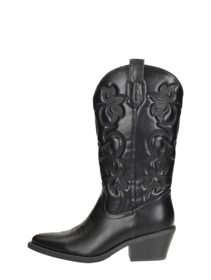 Sub55 Western Boots – Zwart